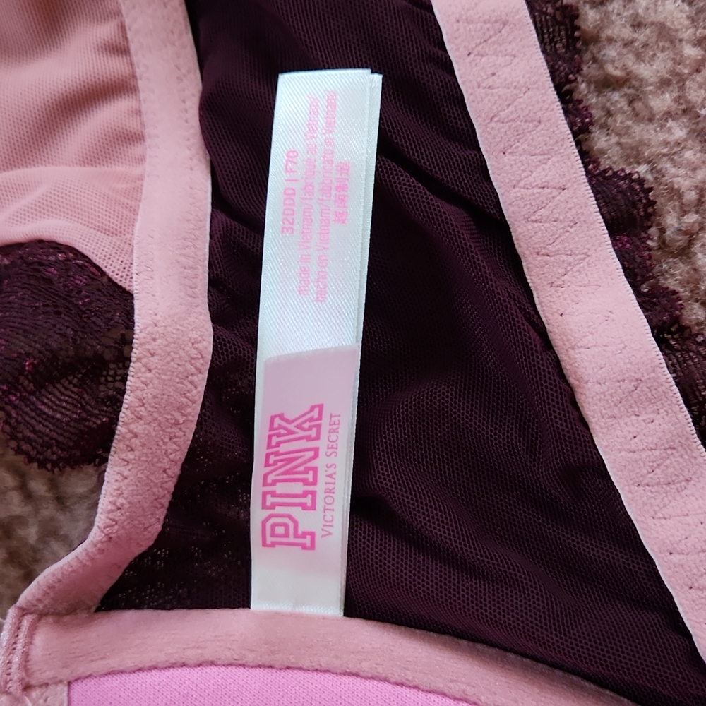 VS PINK 32DDD Lace Back Bra - Picture 4 of 5